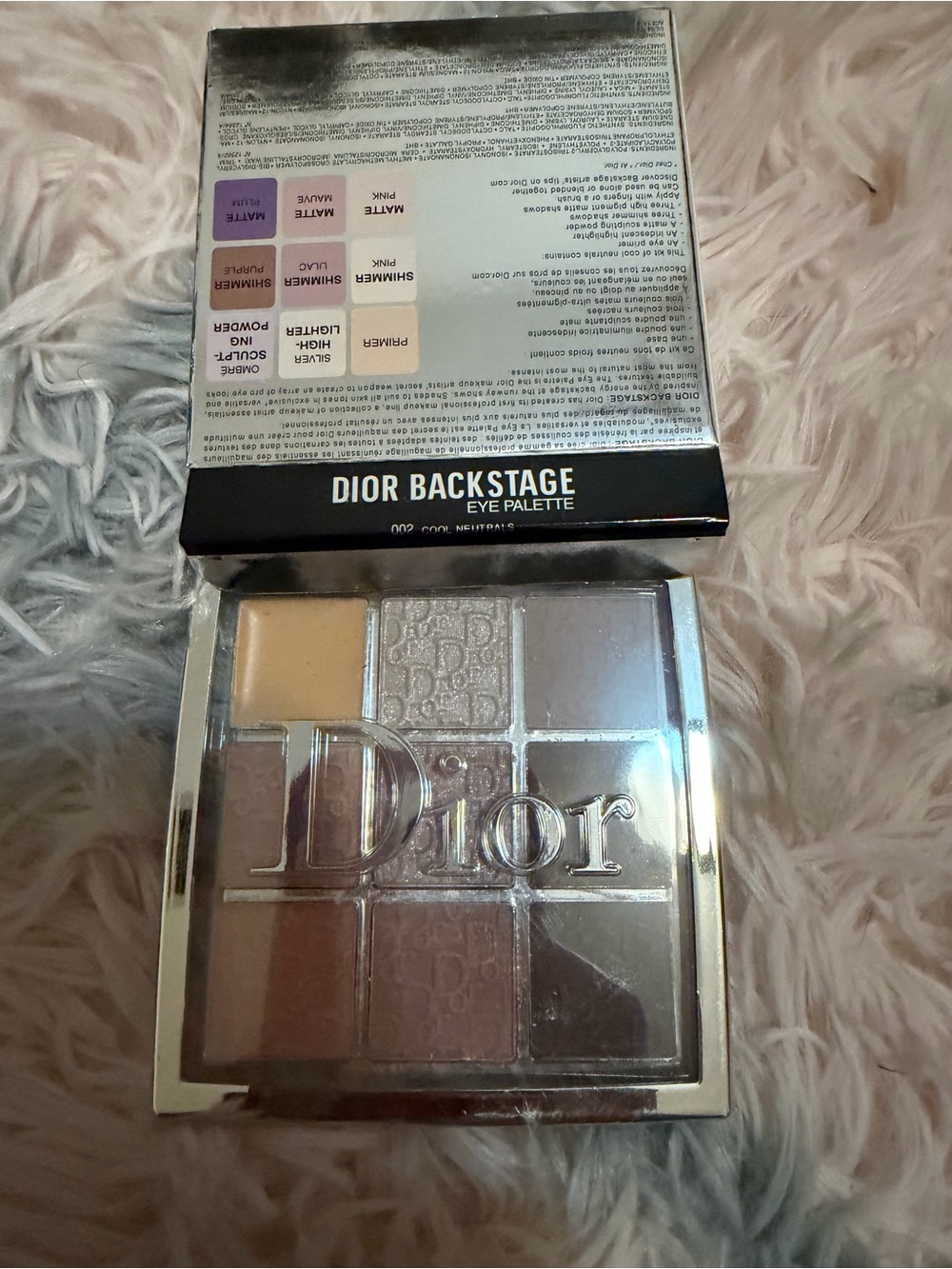 Dior Eye Palette — Neutral Beige, Taupe & Brown Shades